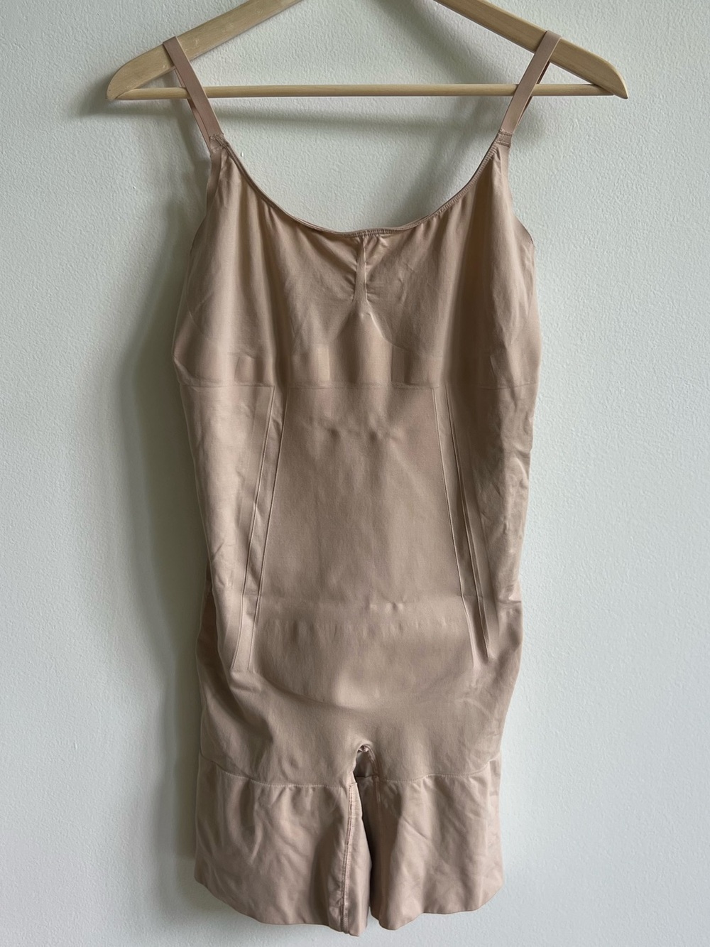 Nude SHAPERX Shapewear Bodysuit Smoothing Tummy Control Body Shaper Women’s XXL